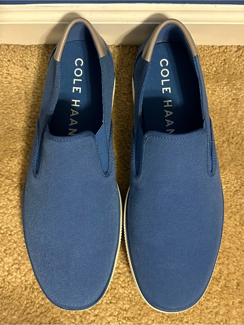 Cole Haan Nantucket 2.0 Slip On Shoes Blue C36417 10.5 Mens